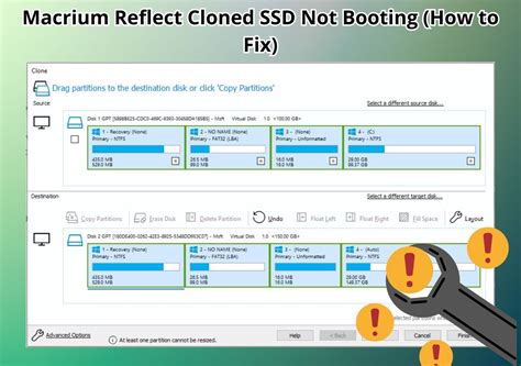 clone ssd stops booting after a few times|make ssd bootable after cloning.